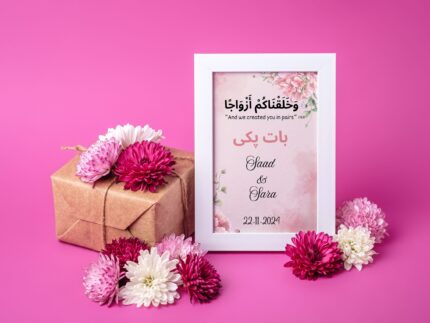 Baat Paki Frame (9"x13")