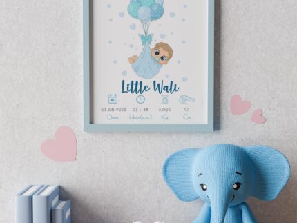 Baby Welcome To The World Frame (9"x13")
