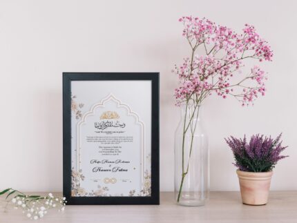 Nikkah Frame (9"x13")