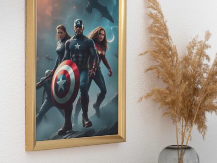 Superhero Frame (9"x13")