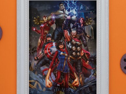 Superhero Frame (9"x13")